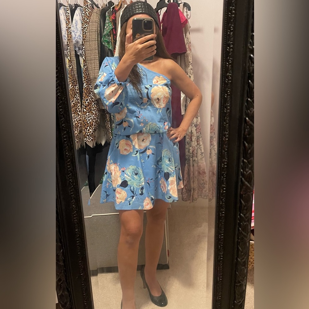 Yumi Kim One Shoulder Mini Dress